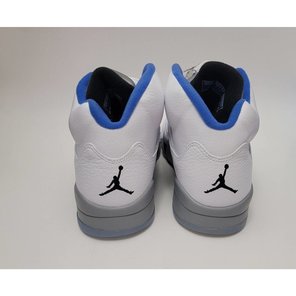 Nike Air Jordan 5 Retro Shoes White Stealth Sneakers Sz Men\'s 9.5 DD0587-140 11W main image 6